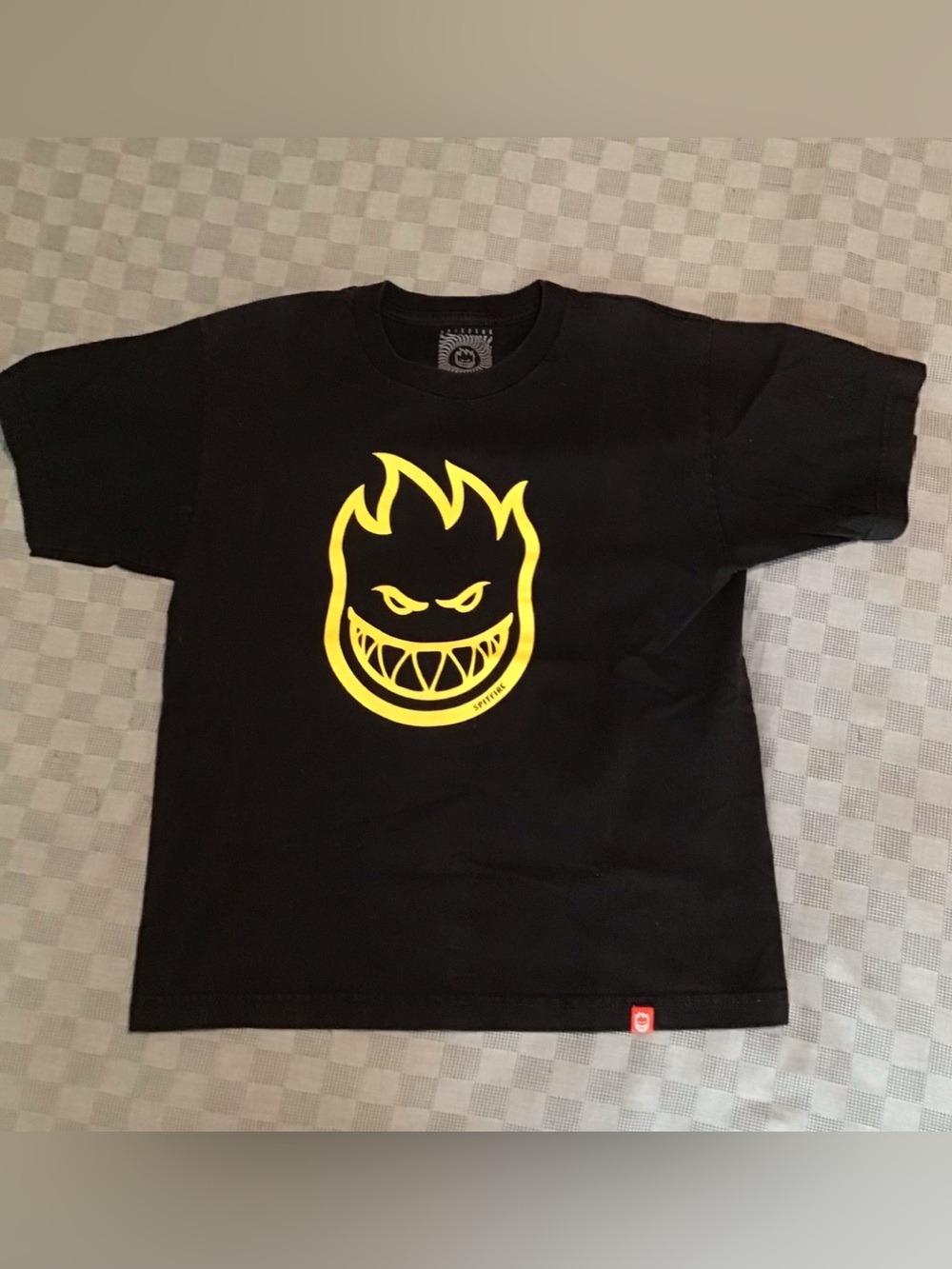 Spitfire bighead skateboard t-shirt kids L